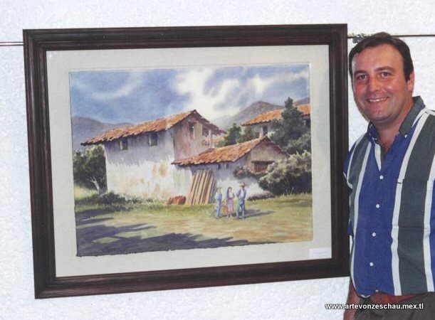 PRIMERA OBRA EXPUESTA EN EL MUSEO DE LA ACUARELA MEXICANA